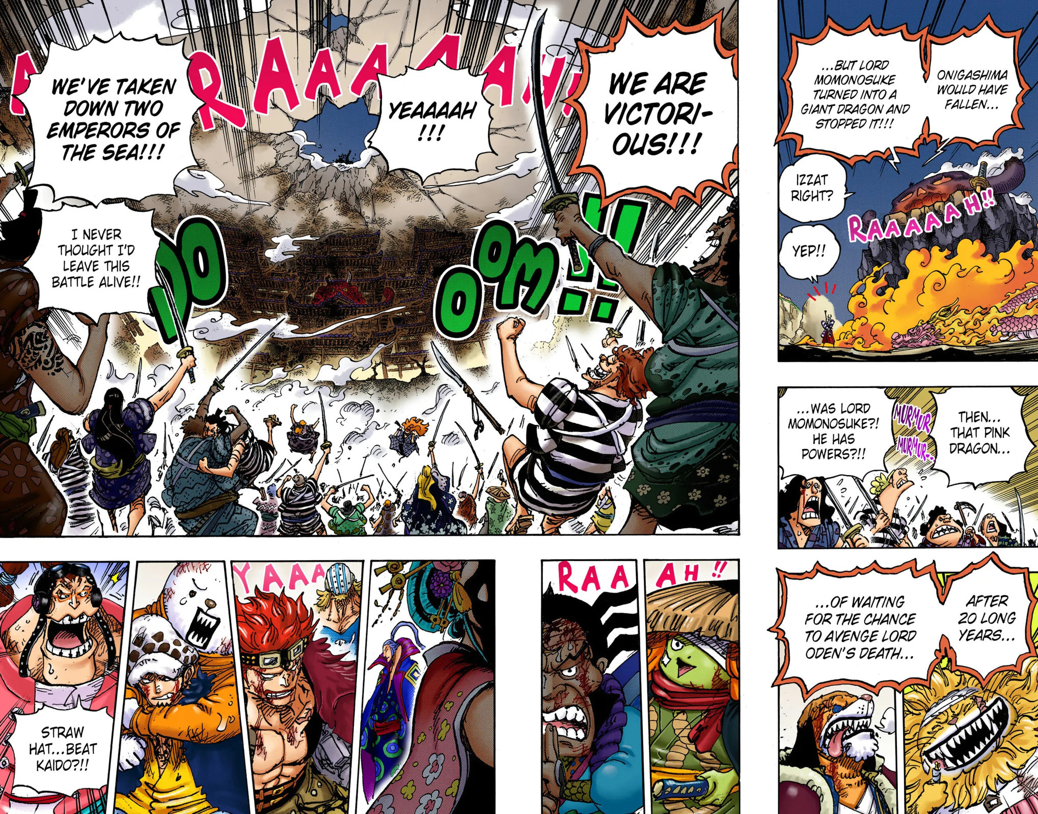 One Piece Digital Colored Chapter 1050 image 07